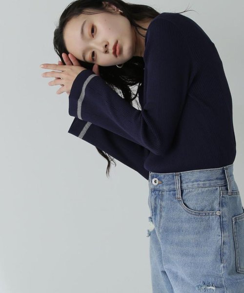 シアーラインフレアカフスニット 人気・おすすめ｜使いやすい・旅行におすすめ 品質保証 全国発送 在庫限り