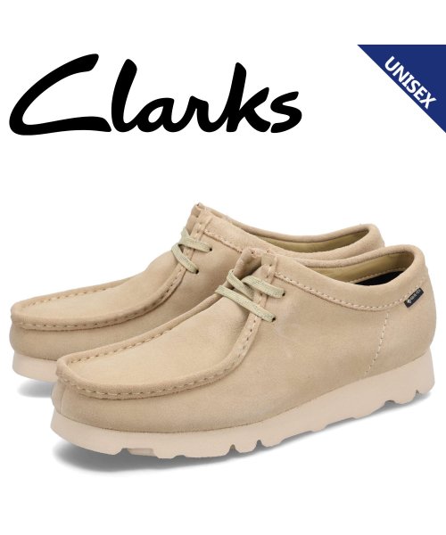 Clarks(クラークス)/クラークス Clarks ワラビー ゴアテックス シューズ メンズ レディース 防水 WALLABEE GTX ベージュ 26172074/その他