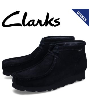 Clarks/クラークス Clarks ワラビー ゴアテックス ブーツ メンズ レディース 防水 WALLABEE BT GTX ブラック 黒 26173318/505878997