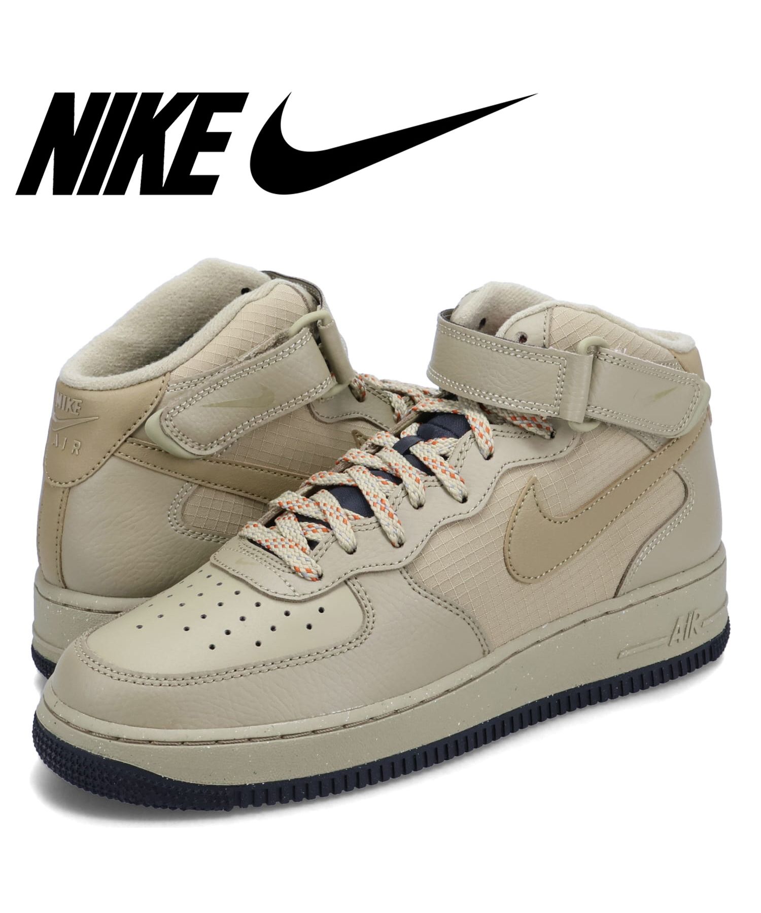 NIKE AIR FORCE 1 MID 07 ナイキ エアフォース1 07 ミッド スニーカー メンズ カーキグリーン FB8881-200 NIKE AIR FORCE 1 MID 07 ナイキ エアフォース1 07 ミッド スニーカー メンズ カーキグリーン FB8881-200