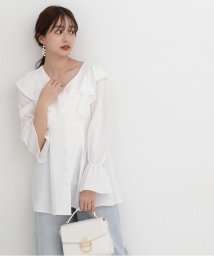 PROPORTION BODY DRESSING/ラッフルフェミニンブラウス/505879853