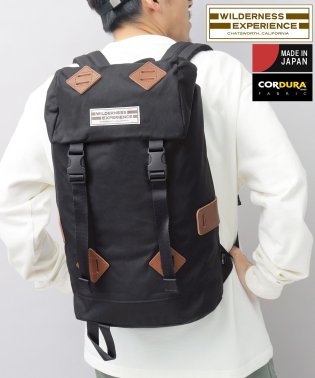 AMS SELECT/ウィルダネスエクスペリエンス 日本製 CORDURAナイロン 大容量 フラップトップ バックパック リュック 通勤 通学 アウトドア 旅行/505880221