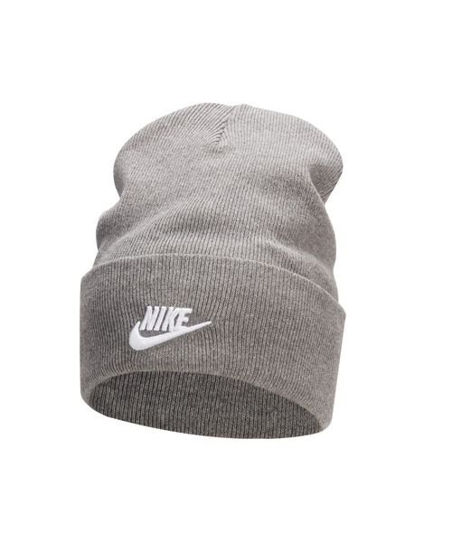 NIKE(ナイキ)/U NK PEAK BEANIE TC FUT L/CARBONHEATHER/WHITE