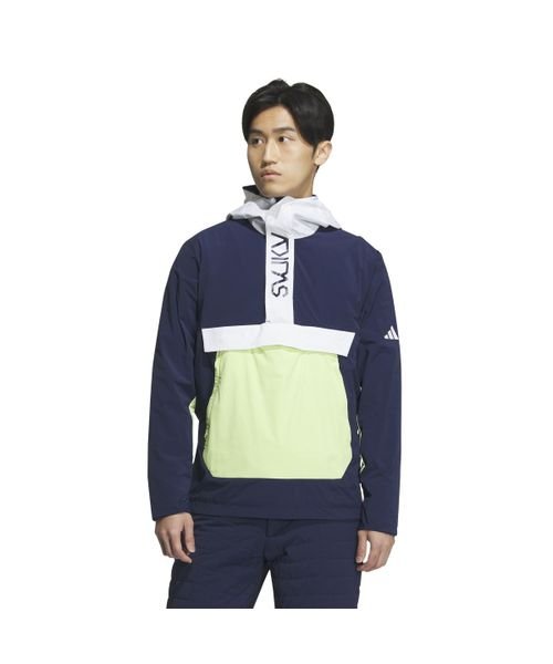 adidas(adidas)/ＷＩＮＤ．ＲＤＹ　防風　撥水ワーディング　アノラック/カレッジネイビー