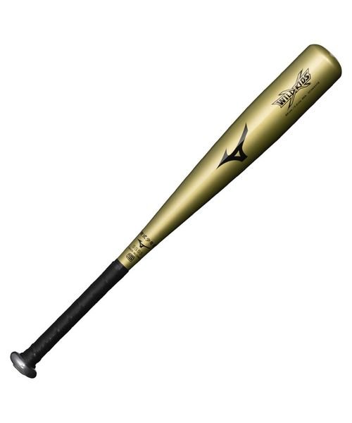 MIZUNO(ミズノ)/少年軟式用金属製 ワイルドキッズ(65cm/平均470g)/ゴールド