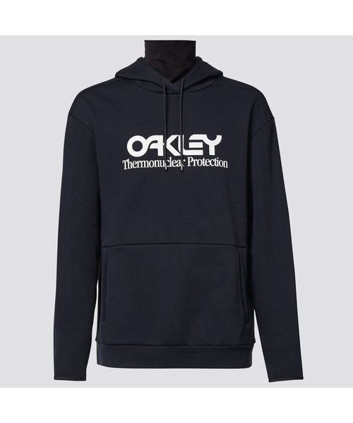 Oakley(オークリー)/RIDER LONG 2.0 HOODIE/BLACK/WHITE