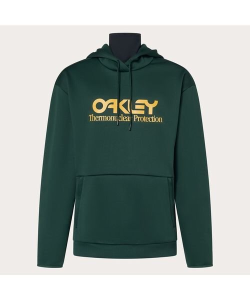 Oakley(オークリー)/RIDER LONG 2.0 HOODIE/HUNTERGREEN/AMBERYELLOW