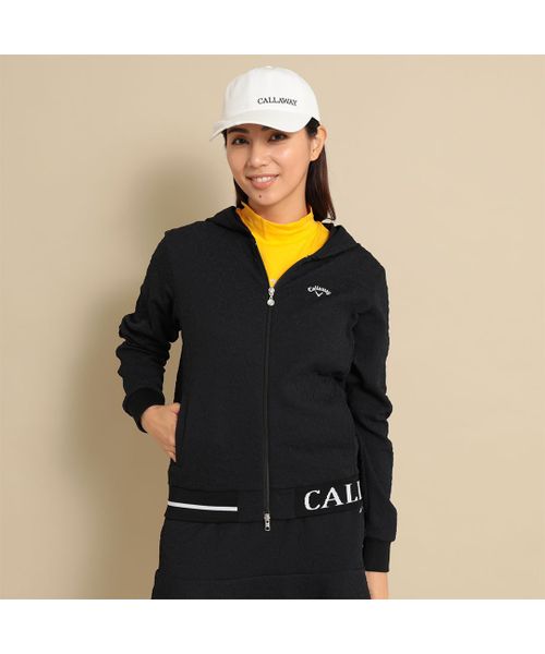 Callaway キャロウェイ セットアップ　パーカー　パンツ　異素材mix L Callaway キャロウェイ セットアップパーカーパンツ異素材mix L