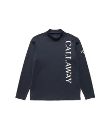 Callaway(キャロウェイ)/ストレッチスムース長袖モックネックシャツ/ネイビー