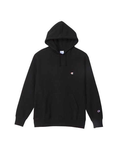 CHAMPION(チャンピオン)/HOODED SWEATSHIRT/ブラック