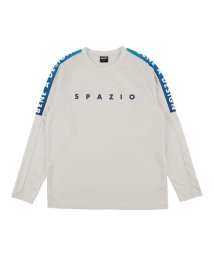 SPAZIO(スパッツィオ)/グラデーションキリカエロングプラシャツ/ホワイトグレー