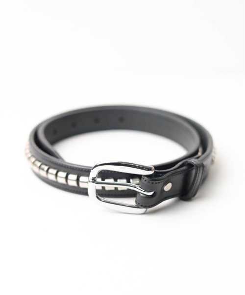 ar/mg(エーアールエムジー)/【W】【US－TL－2377， US－TL－2378】【it】【TL】【TORY LEATHER】1" Bridle Leather Clincher Belt/ブラック