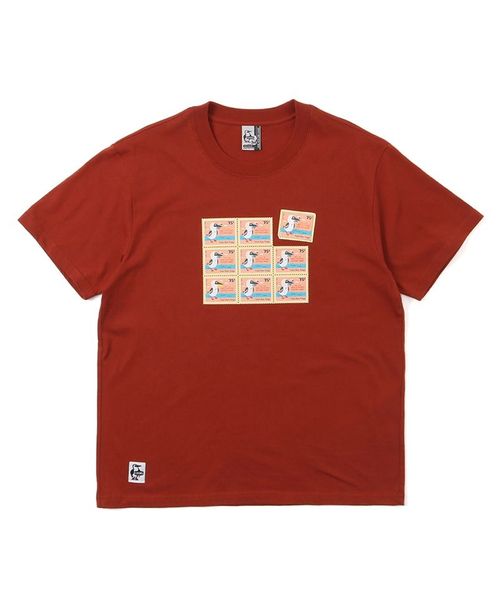 セール】 チャムス(CHUMS) |Booby Mail Stamps T－Shirt (ブービー