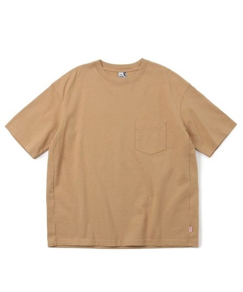 CHUMS(チャムス)/Heavy Weight Pocket T－Shirt (ヘビーウェイト　ポケット　Tシャツ)/BEIGE