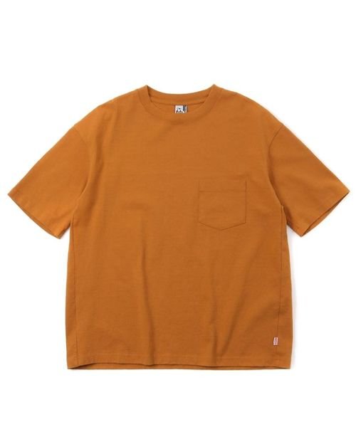 CHUMS(チャムス)/Heavy Weight Pocket T－Shirt (ヘビーウェイト　ポケット　Tシャツ)/BROWN