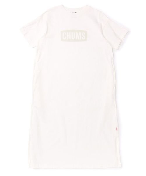 CHUMS(チャムス)/Heavy Weight CHUMS Logo Dress (ヘビーウェイト　チャムス　ロゴ　ドレス)/WHITE
