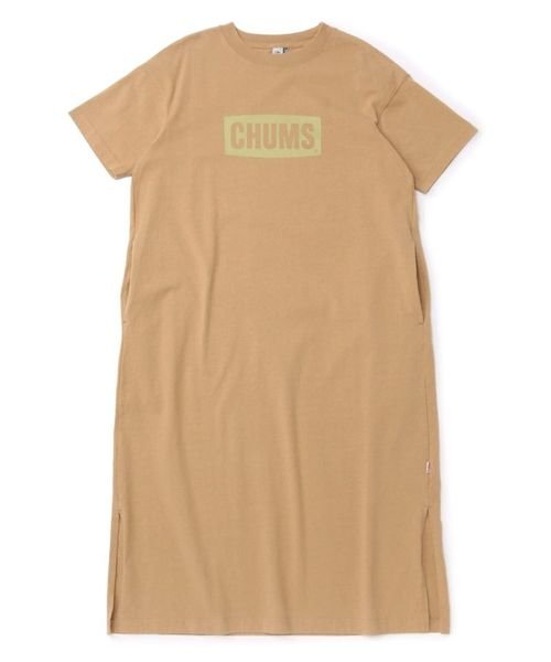 CHUMS(チャムス)/Heavy Weight CHUMS Logo Dress (ヘビーウェイト　チャムス　ロゴ　ドレス)/BEIGE