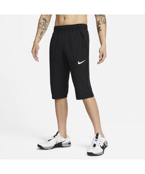 NIKE(ナイキ)/AS M NK DF TEAM WOVEN 3/4 PANT/BLACK/BLACK/WHITE