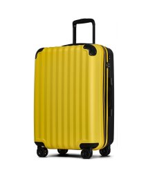 tavivako(タビバコ)/Proevo スーツケース キャリーケース lm 大型 中型 拡張 大容量 ストッパー付き ドリンクホルダー ダイヤル TSA 受託手荷物 キャリーバッグ/イエロー