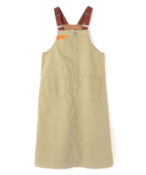CHUMS(チャムス)/Flame Retardant Overall Skirt (フレーム リターダント オーバーオール スカート)/BEIGE