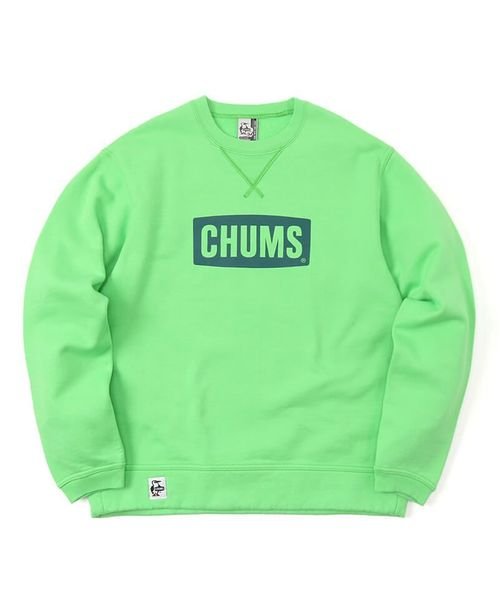 CHUMS(チャムス)/CHUMS Logo Crew Top (チャムスロゴ クルートップ)/FRESHGREEN