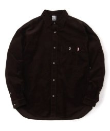 CHUMS/Oversized Corduroy Shirt (オーバーサイズド コーデュロイ シャツ)/505885201