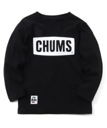 CHUMS/Kid's CHUMS Logo L/S T－Shirt (キッズ チャムスロゴ L/S Ｔシャツ)/505885229