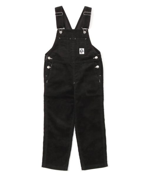 CHUMS(チャムス)/Kid's All Over The Corduroy Overall (キッズ オールオーバー ザ コーデュロイ オーバーオール)/CHARCOAL