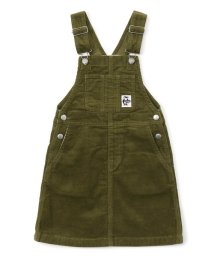 CHUMS/Kid's All Over The Corduroy Overall Skirt (キッズ オールオーバーザコーデュロイ オーバーオールスカート)/505885240