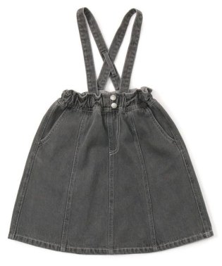 CHUMS/Kid's Suspenders Denim Skirt (キッズ サスペンダー デニムスカート)/505885243