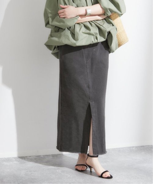 ピグメントスウェットスカート 身長