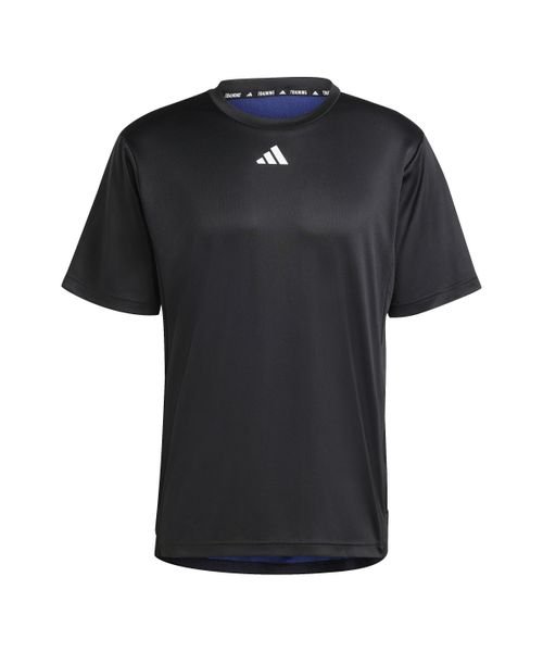 adidas(adidas)/HIIT Base Training T－Shirt/ブラック/ルシッドブルー/シルバーメタリック