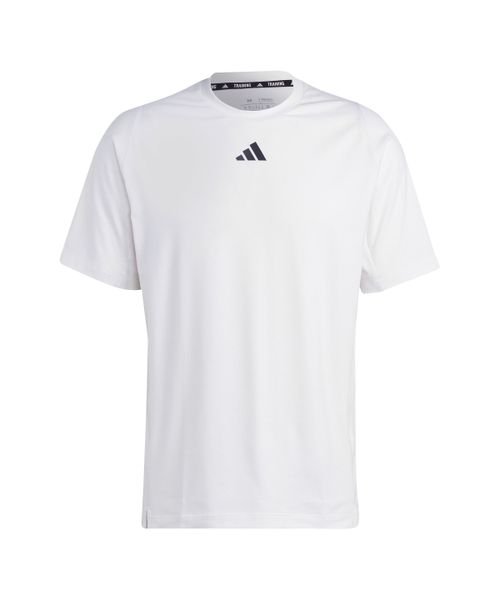 Adidas(アディダス)/Train Icons 3 Bar Logo Training T－Shirt/ホワイト