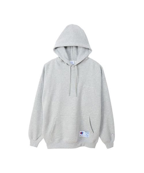 CHAMPION(チャンピオン)/HOODED SWEATSHIRT/オックスフォードグレー