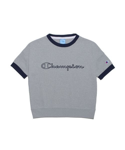 CHAMPION(チャンピオン)/SHORT SLEEVE T－SHIRT/オックスフォードグレー