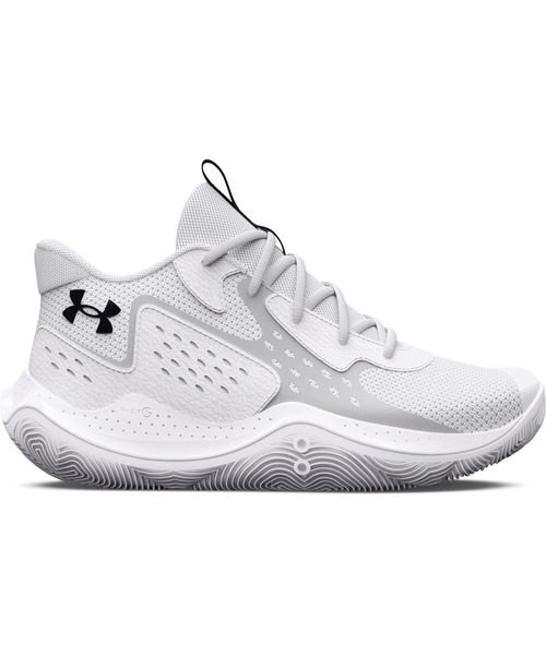 UNDER ARMOUR(アンダーアーマー)/UA GS JET 23 2E/WHITE/HALOGRAY/BLACK