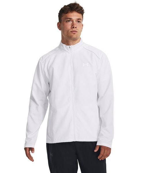 UNDER ARMOUR(アンダーアーマー)/LAUNCH JACKET/WHITE/STEEL/REFLECTIVE