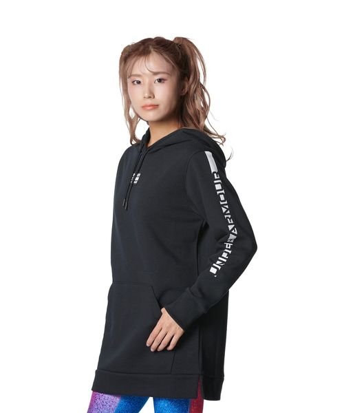 UNDER ARMOUR(アンダーアーマー)/UA RIVAL FLEECE OVERSIZED PULL OVER HOODIE/BLACK//