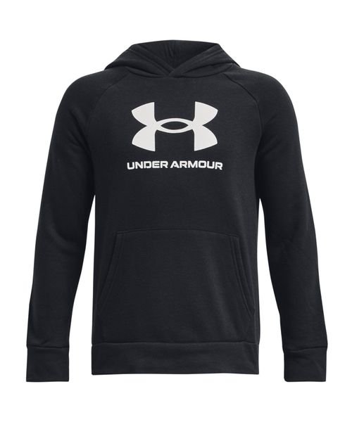 UNDER ARMOUR(アンダーアーマー)/UA RIVAL FLEECE BIG LOGO HOODIE/BLACK//WHITE