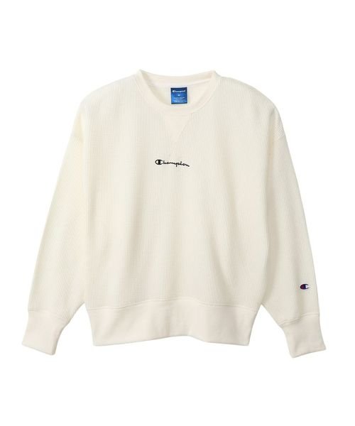 CHAMPION(チャンピオン)/LONG SLEEVE SHIRT/オフホワイト