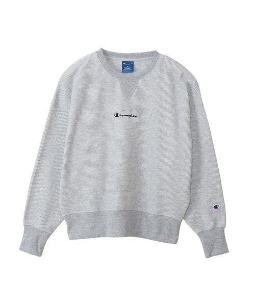 CHAMPION(チャンピオン)/LONG SLEEVE SHIRT/オックスフォードグレー