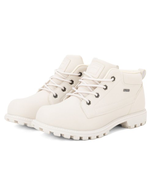 FILA（Shoes Men）(フィラ（シューズ　メンズ）)/WATERSEDGE LOW WP/ ウォータースエッジロウ WP  メンズカジュアルローカットブーツ  / オフホワイト/オフホワイト