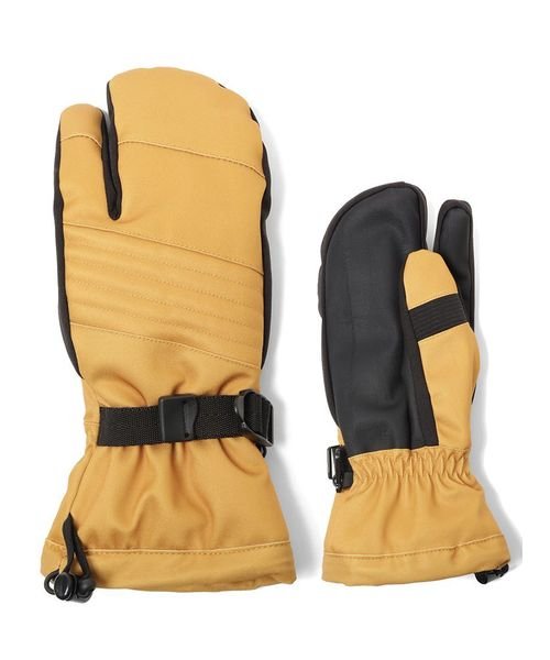 Alpine DESIGN(アルパインデザイン)/MENS SKI GLOVE 3F/CAMEL