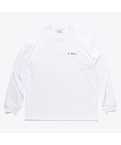 Columbia(コロンビア)/ヤハラフォレストロングスリーブTシャツ/WHITE
