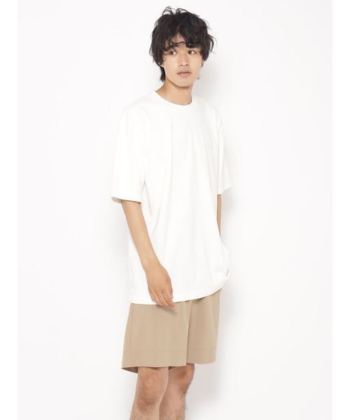 sanideiz TOKYO(サニデイズ トウキョウ)/USAコットン TシャツシリーズオーバーサイズTシャツ MENS/白