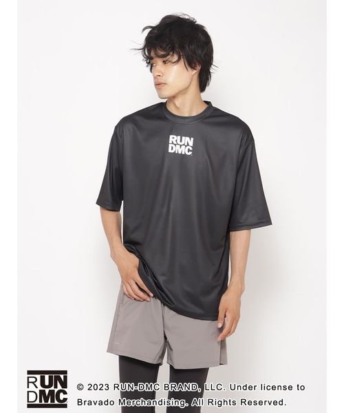 sanideiz TOKYO(サニデイズ トウキョウ)/for RUN WITH MUSIC アーティストTシャツ UNISEX/黒+RUNDMC