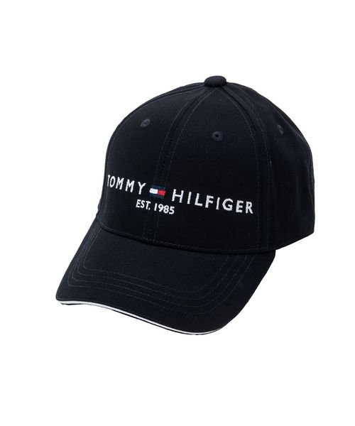 TOMMY HILFIGER GOLF(トミーヒルフィガーゴルフ)/トミーフィルフィガーゴルフ　キャップ ＴＨ ロゴ/ネイビー
