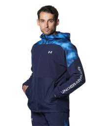 UNDER ARMOUR(アンダーアーマー)/UA TRICOT LINED WOVEN JACKET/MIDNIGHTNAVY//