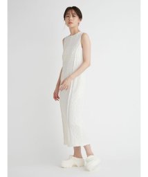 emmi atelier(emmi　atelier)/【emmi atelier】ノースリーブカットワンピース/OWHT