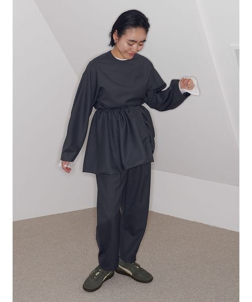 emmi atelier】金子綾 コラボコクーンパンツ(505889465)｜阪急百貨店 